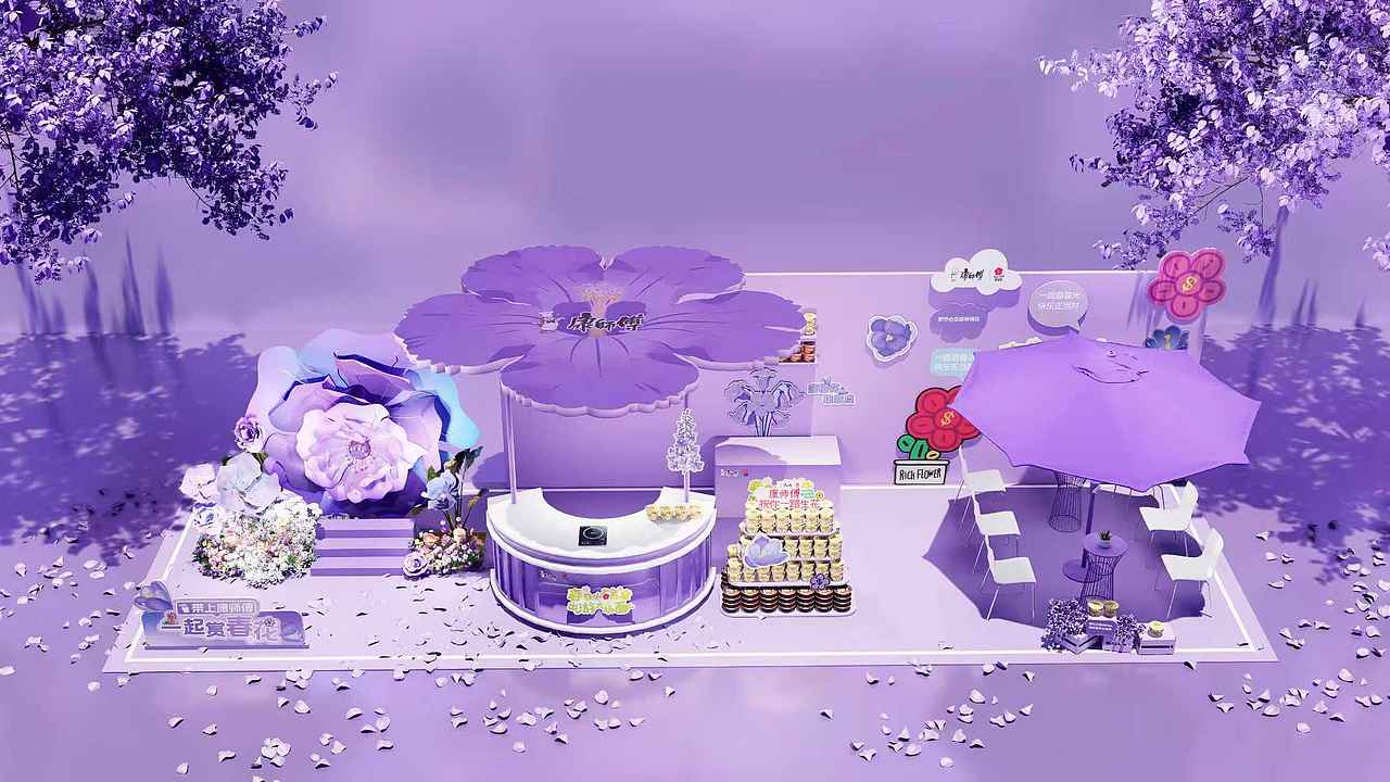 康师傅方便面-昆明-蓝楹花（图ZNDA2NTA0ODM2） - 建筑/空间 - 站酷设计师偶尔做作原创素材 - 站酷ZCOOL