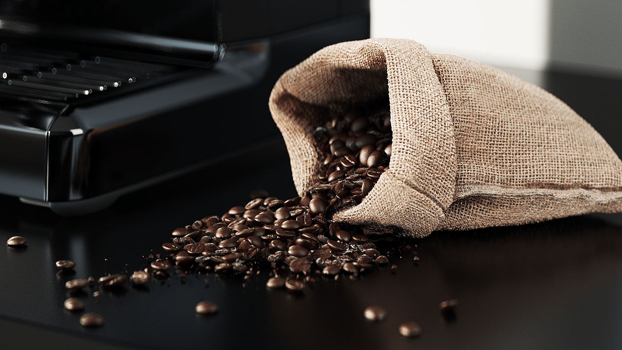 Coffee Michine 咖啡机渲染~（图ZNDA2NTA3Mjc2） - 产品 - 站酷设计师BAdEYe原创素材 - 站酷ZCOOL