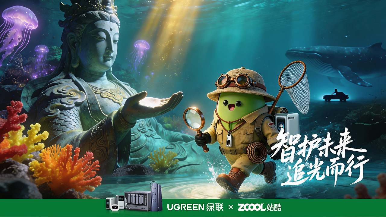 智护未来 追光而行（图ZNDA2NTEwMzQw） - AI作品 - 站酷设计师梦柒柒原创素材 - 站酷ZCOOL
