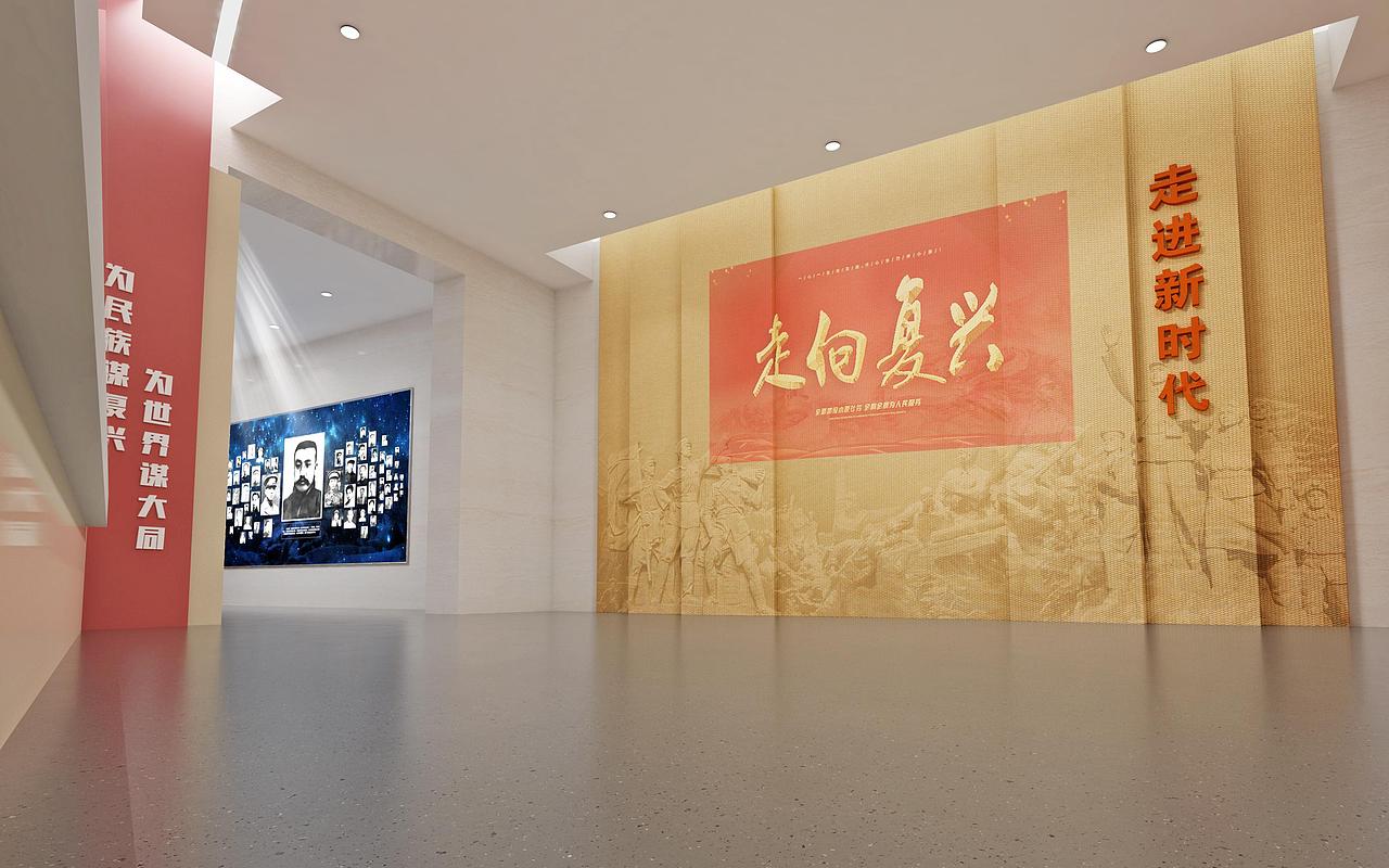 某纪念馆（图ZNDA2NTExNjE2） - 展陈设计 - 站酷设计师乌玉原创素材 - 站酷ZCOOL