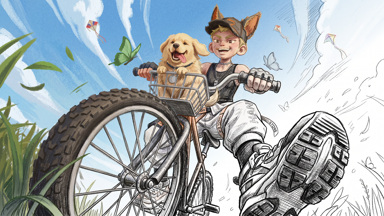 IP设计·犬系Trainer（图ZNDA2NTExOTQ0） - 人物/生物 - 站酷设计师我石头呢原创素材 - 站酷ZCOOL