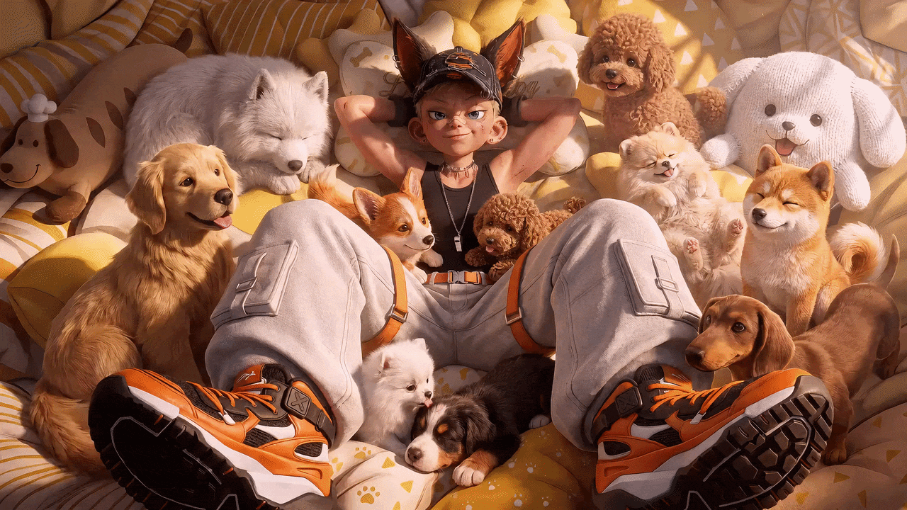 IP设计·犬系Trainer（图ZNDA2NTExOTM2） - 人物/生物 - 站酷设计师我石头呢原创素材 - 站酷ZCOOL