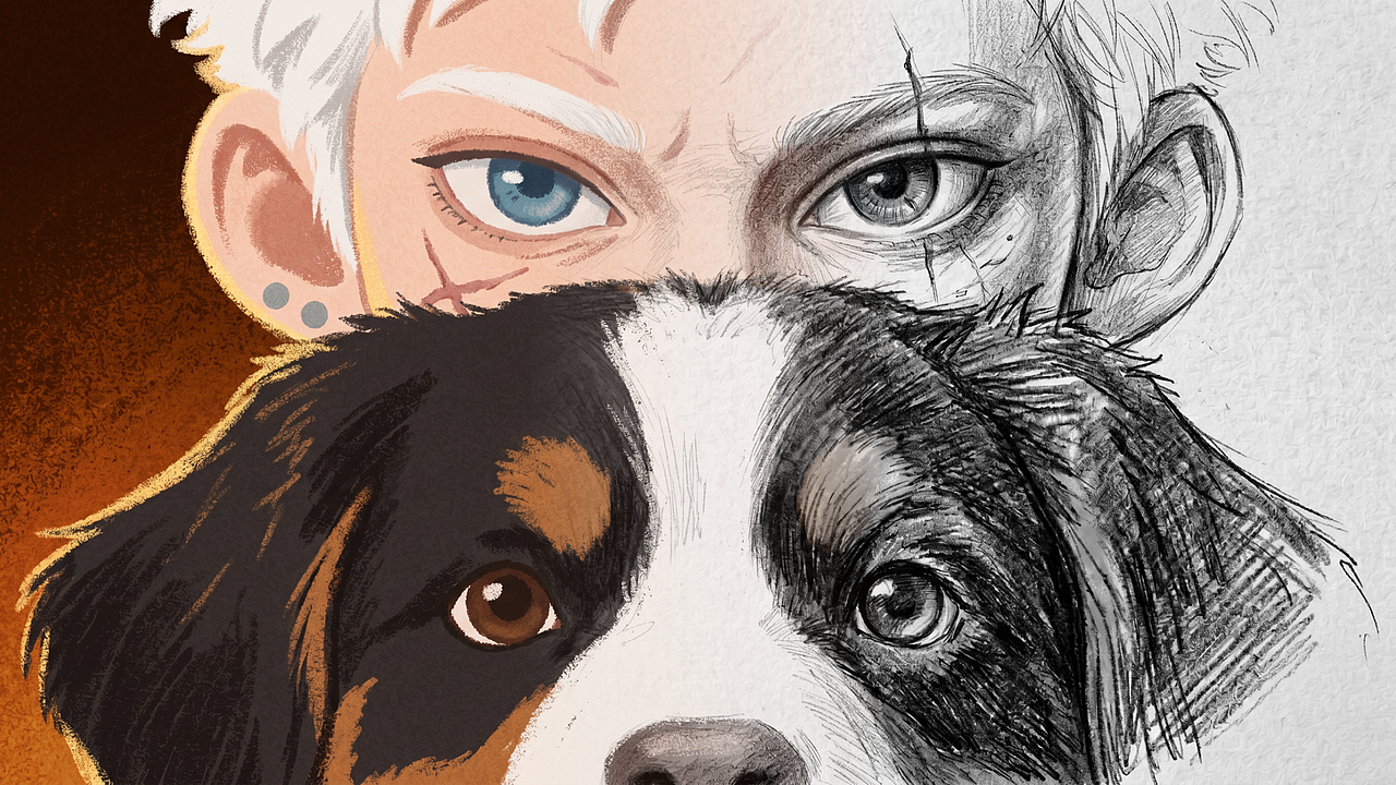 IP设计·犬系Trainer（图ZNDA2NTExOTY4） - 人物/生物 - 站酷设计师我石头呢原创素材 - 站酷ZCOOL