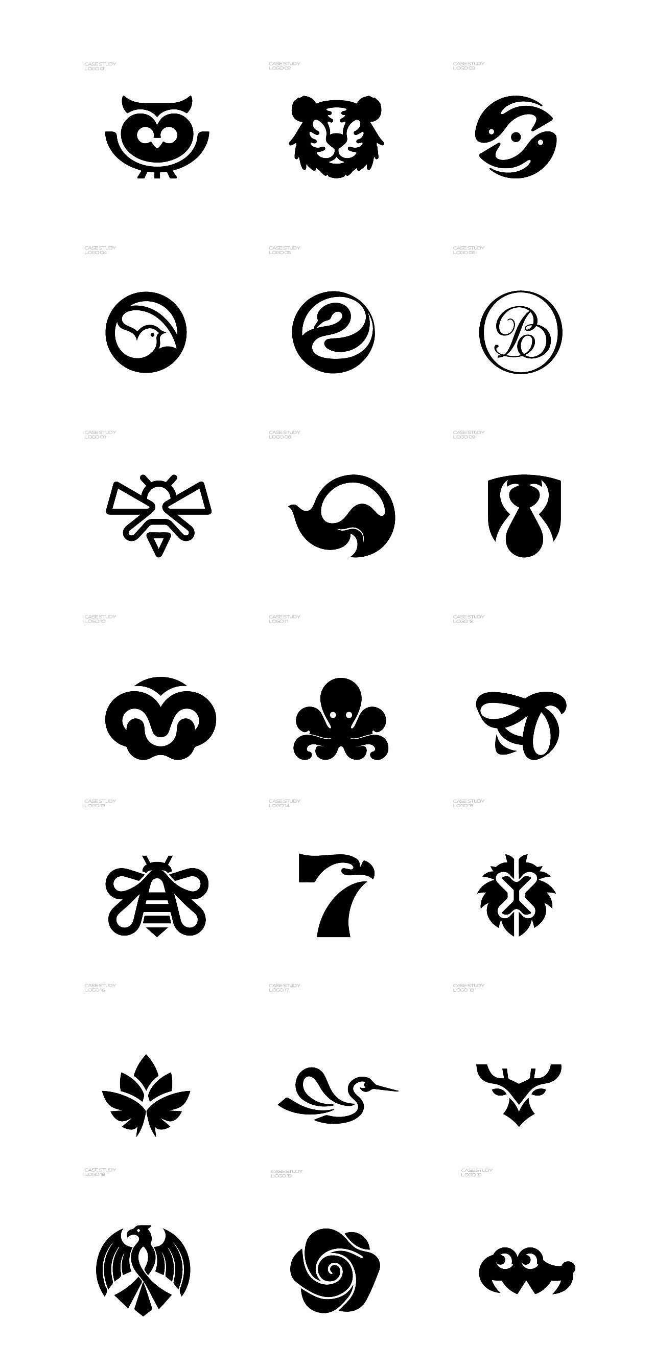 LOGO合集 | 以练促学，在打磨中成长（图ZNDA2NTE2NTQ0） - Logo - 站酷设计师林之岩原创素材 - 站酷ZCOOL