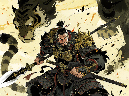 三国人物艺术插画（四）