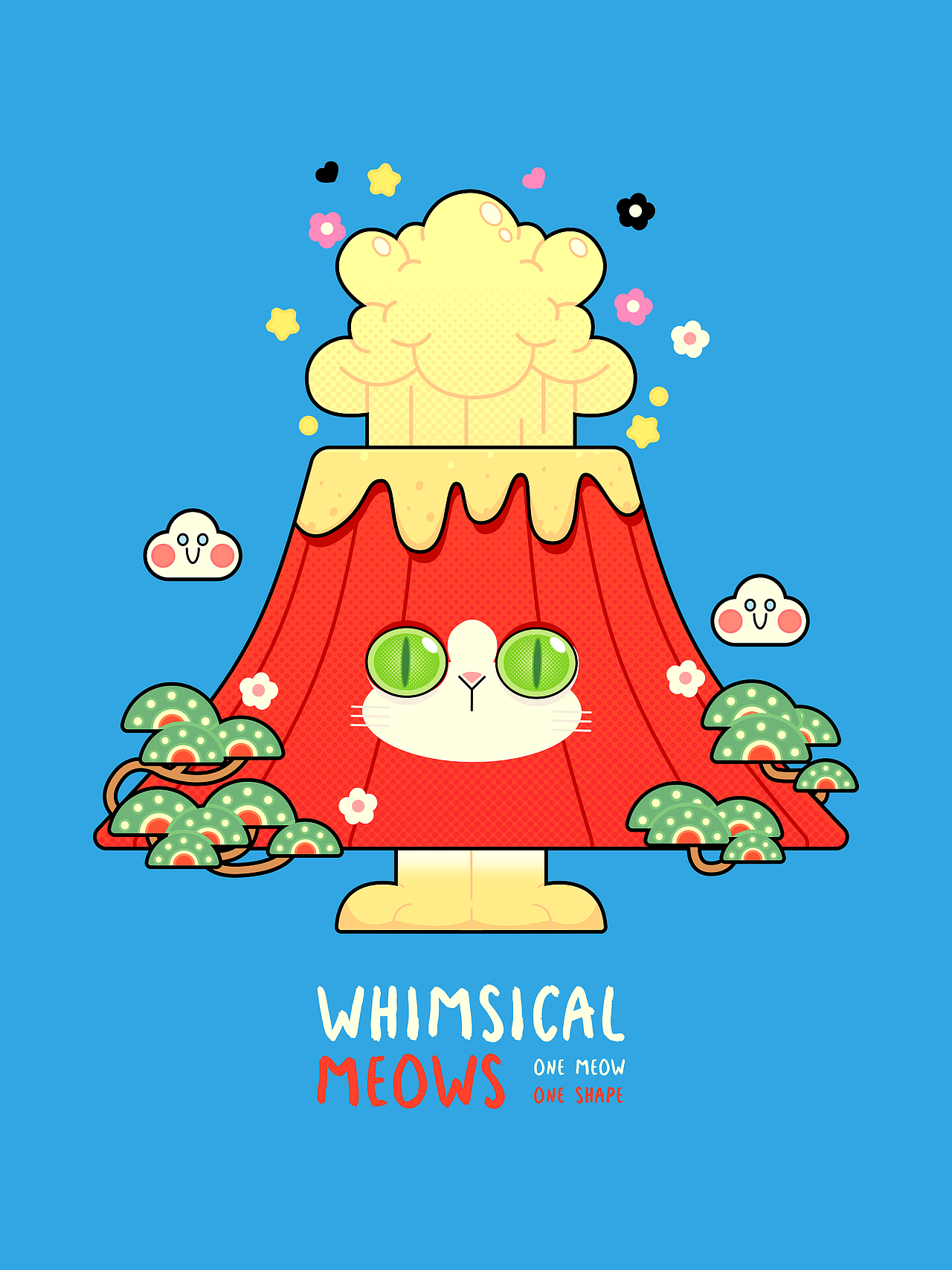 奇思喵想 Whimsy Meows 第四弹（图ZNDA2NTE5MTk2） - 新锐潮流插画 - 站酷设计师花哩个花3原创素材 - 站酷ZCOOL