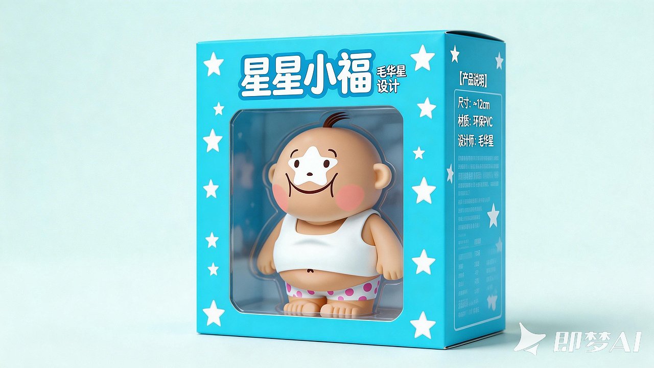 星星小福，雷神（图ZNDA2NTIzMzk2） - IP形象 - 站酷设计师视频号星设绘原创素材 - 站酷ZCOOL