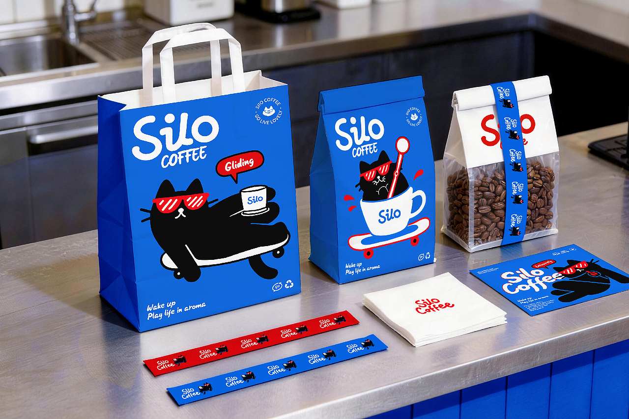 Siio Coffee-趣味咖啡品牌视觉（图ZNDA2NTI0Njg0） - 品牌 - 站酷设计师JRVisioLab原创素材 - 站酷ZCOOL
