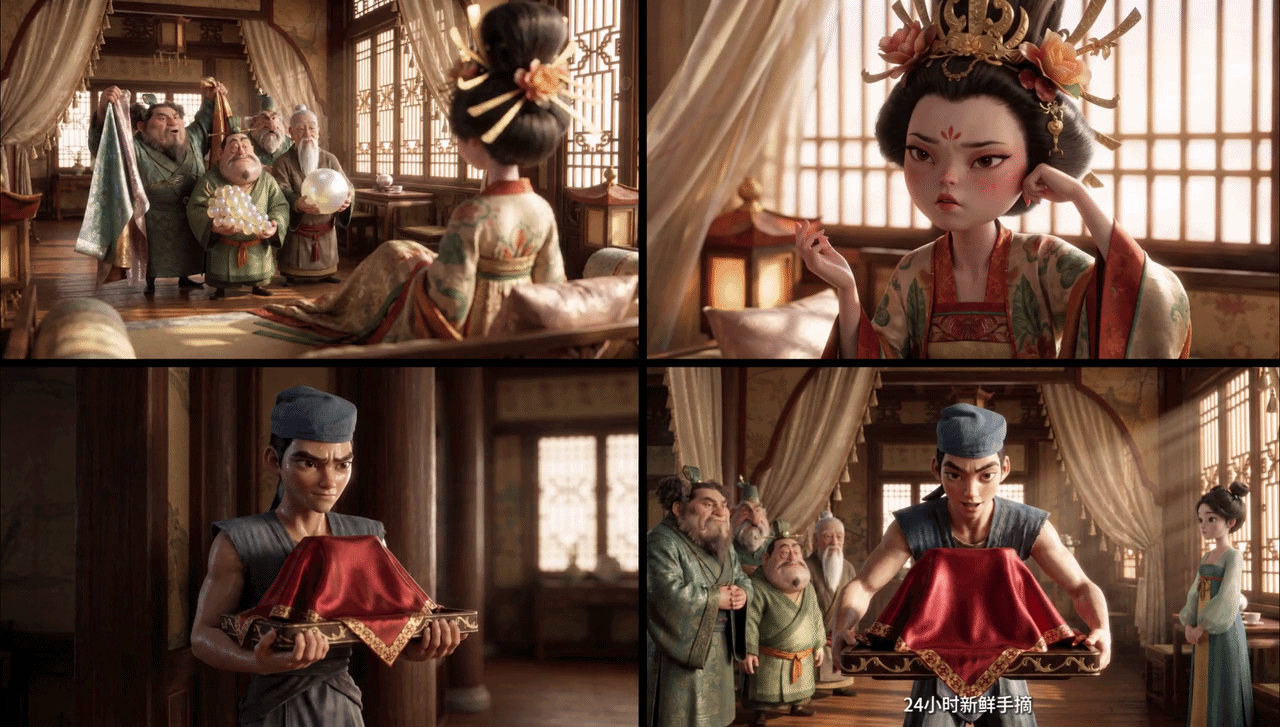 AI短片-公主寻宝令（图ZNDA2NTMyODg4） - AI作品 - 站酷设计师是YY呀_原创素材 - 站酷ZCOOL