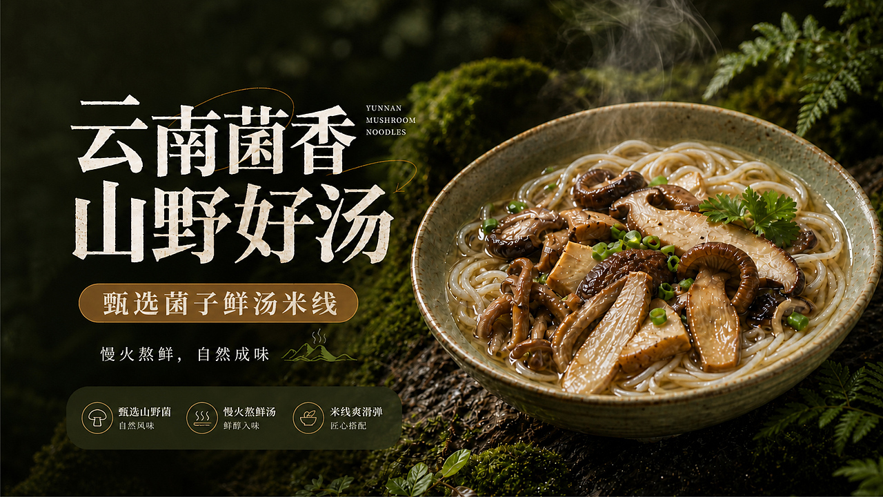 阿普菌子|云南野山菌米线品牌设计(图ZNDA2NTM3OTcy) - 品牌 - 站酷设计师波妞caitlin原创素材 - 站酷ZCOOL