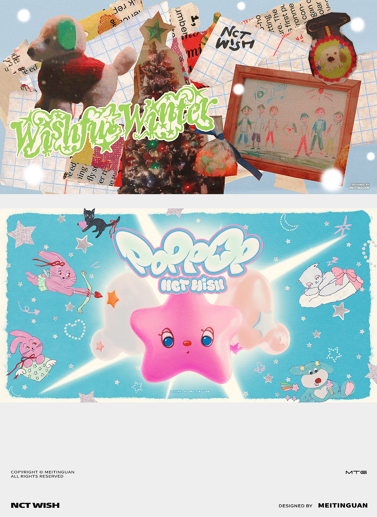 NCT WISH | 海报设计（图ZNDA2NTQ0MDM2） - 海报 - 站酷设计师MEITINGUAN原创素材 - 站酷ZCOOL