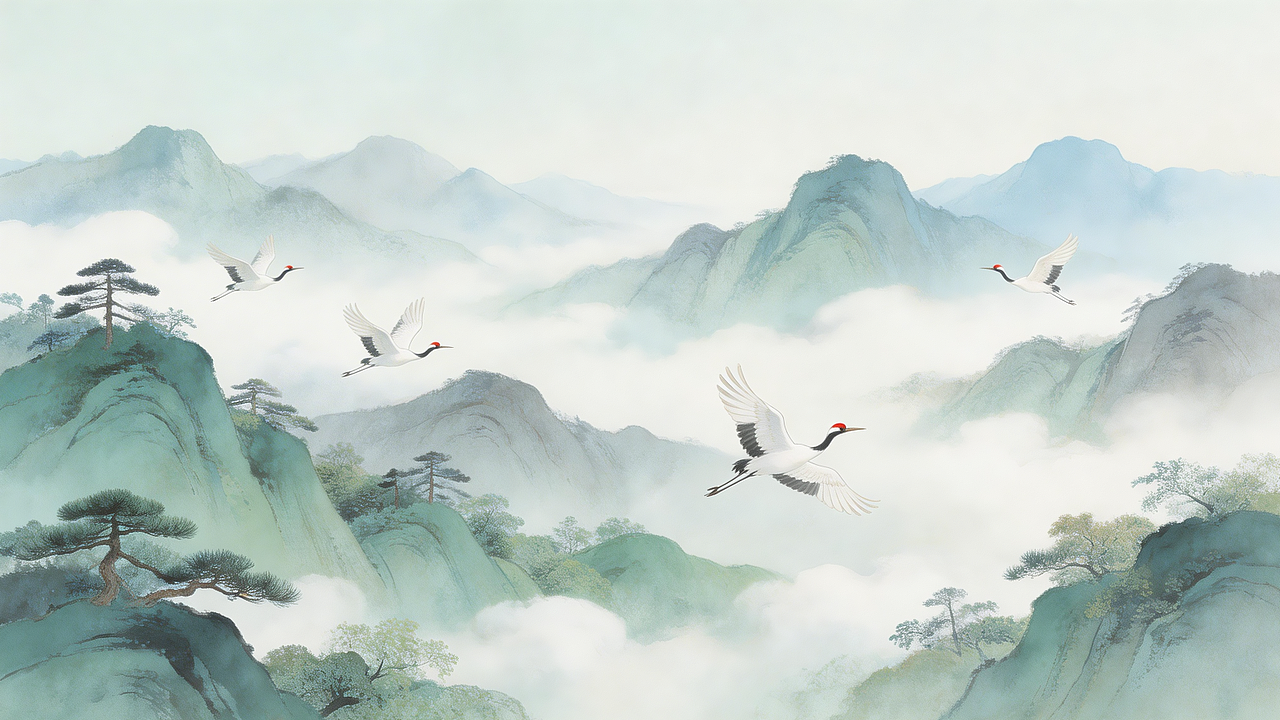 大型风情音画《白云黄鹤是故乡》舞台视觉画面（图ZNDA2NTQ3MDk2） - 舞台美术 - 站酷设计师武汉火影数字原创素材 - 站酷ZCOOL
