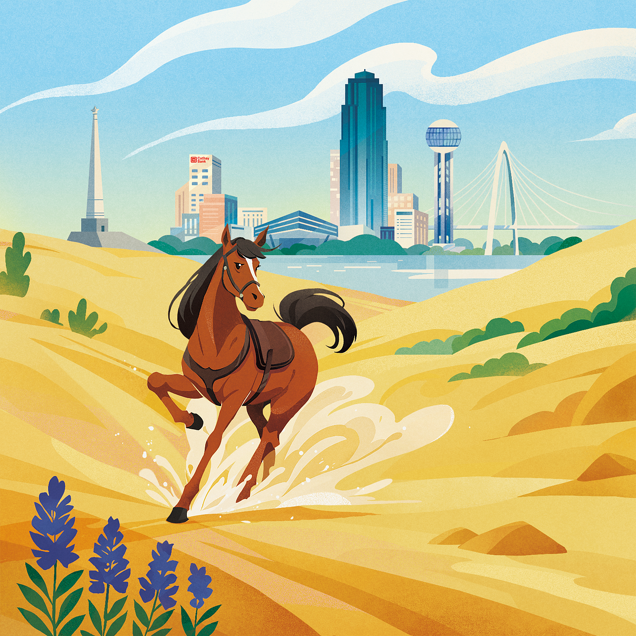 国泰银行（图ZNDA2NTY4NTQ0） - 商业插画 - 站酷设计师肆野STUDIO原创素材 - 站酷ZCOOL