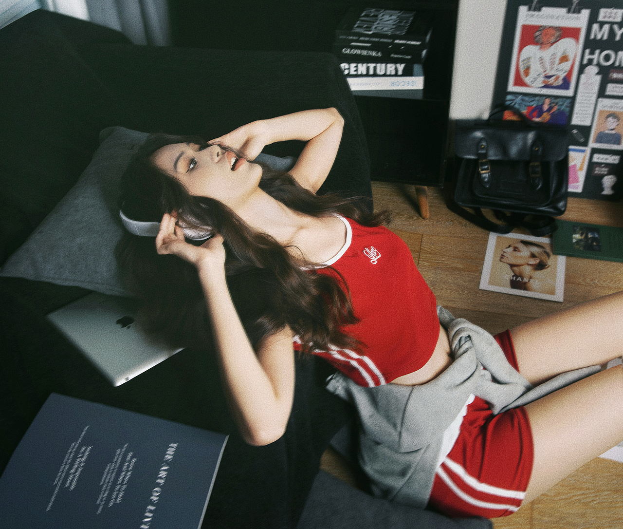 活力满满少女 美式辣妹风写真 居家风 #深圳约拍（图ZNDA2NTcwNzEy） - 人像摄影 - 站酷设计师深圳女摄LUMIN原创素材 - 站酷ZCOOL