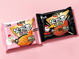 白象×戎鹤 | 大辣娇火鸡面系列品牌视觉升级