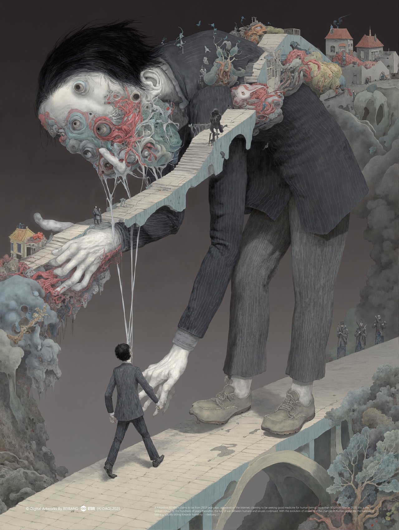 《集梦怪谈》系列之二 9-14（图ZNDA2NTgzNjYw） - 艺术插画 - 站酷设计师北邦原创素材 - 站酷ZCOOL