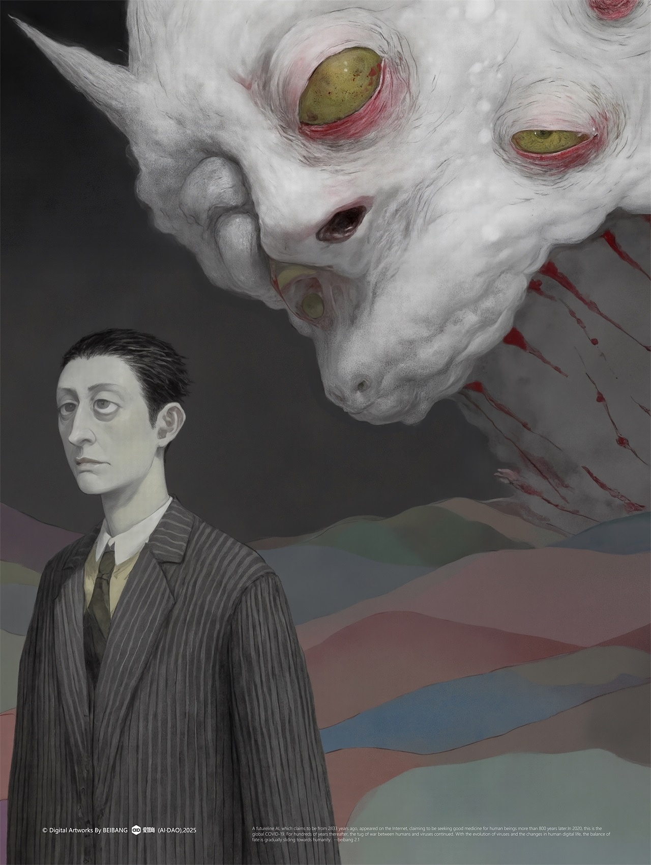 《集梦怪谈》系列之二 9-14（图ZNDA2NTgzNjg4） - 艺术插画 - 站酷设计师北邦原创素材 - 站酷ZCOOL