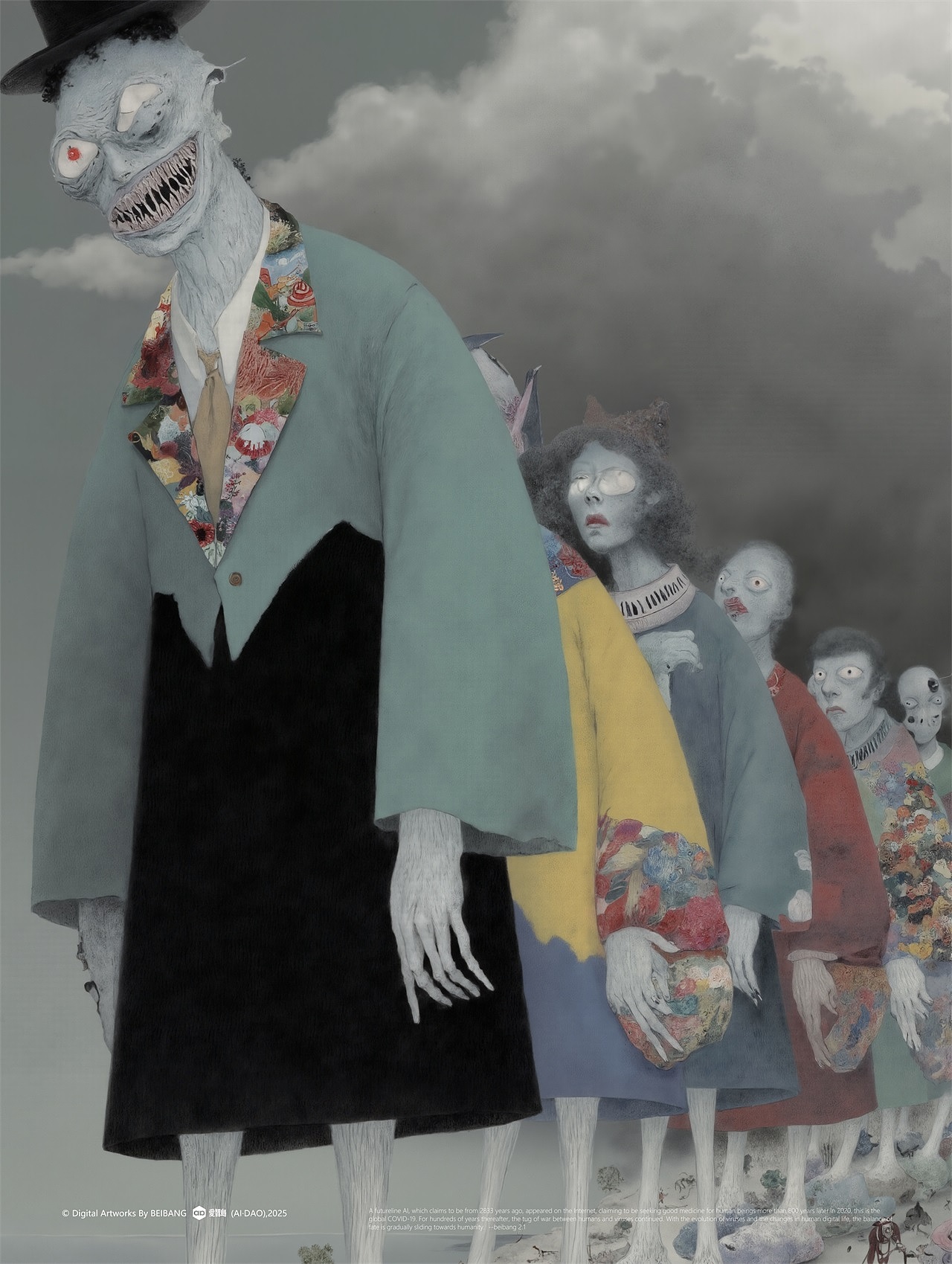 《集梦怪谈》系列之二 9-14（图ZNDA2NTgzNzQw） - 艺术插画 - 站酷设计师北邦原创素材 - 站酷ZCOOL