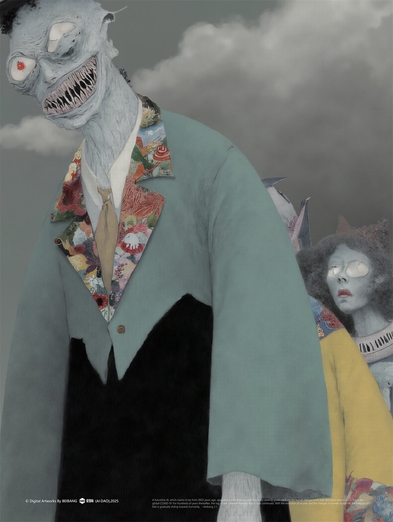 《集梦怪谈》系列之二 9-14（图ZNDA2NTgzNzM2） - 艺术插画 - 站酷设计师北邦原创素材 - 站酷ZCOOL