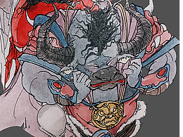 十二生肖.牛妹——钟馗百态图