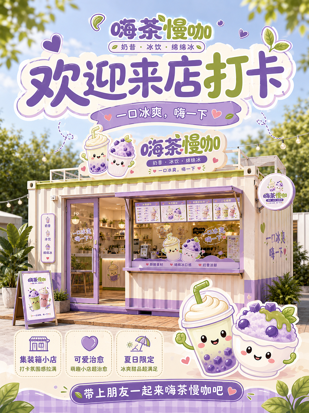 嗨茶慢咖（图ZNDA2NTg5MzA0） - 包装 - 站酷设计师木木蔓原创素材 - 站酷ZCOOL