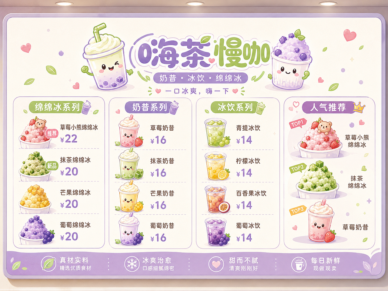 嗨茶慢咖（图ZNDA2NTkwMDcy） - 包装 - 站酷设计师木木蔓原创素材 - 站酷ZCOOL