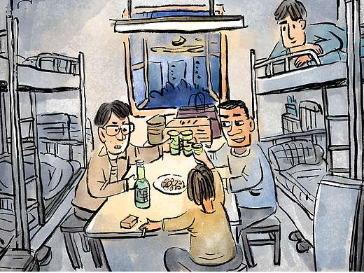 [漫画]那年·那人·那事 / 毕业宴