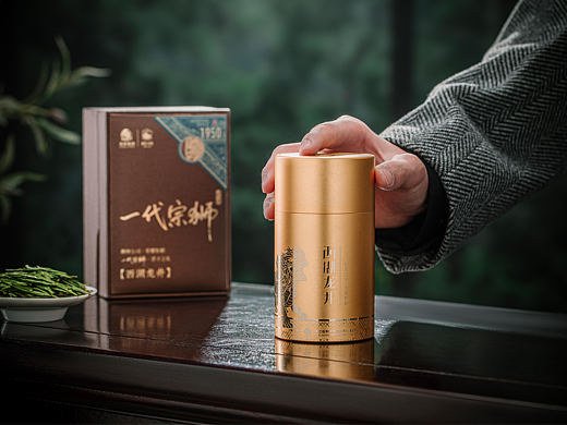 狮峰茶拍摄