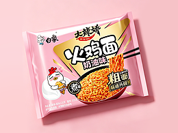 白象×戎鹤 | 大辣娇火鸡面系列品牌视觉升级