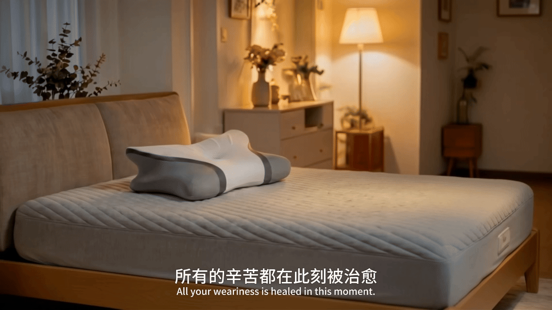 【AIGC | 记忆棉枕产品视频】（图ZNDA2NTk5NjA4） - AI作品 - 站酷设计师YUETU悦途创意原创素材 - 站酷ZCOOL