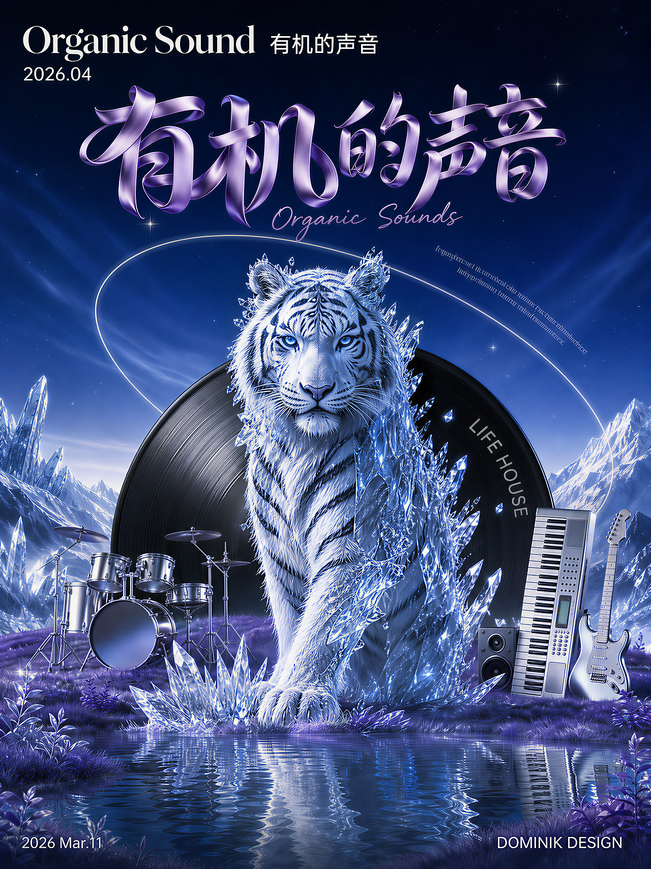 神兽之声【有机的声音】-动态海报（图ZNDA2NjA1NDQ4） - AI作品 - 站酷设计师dominik_wzx原创素材 - 站酷ZCOOL