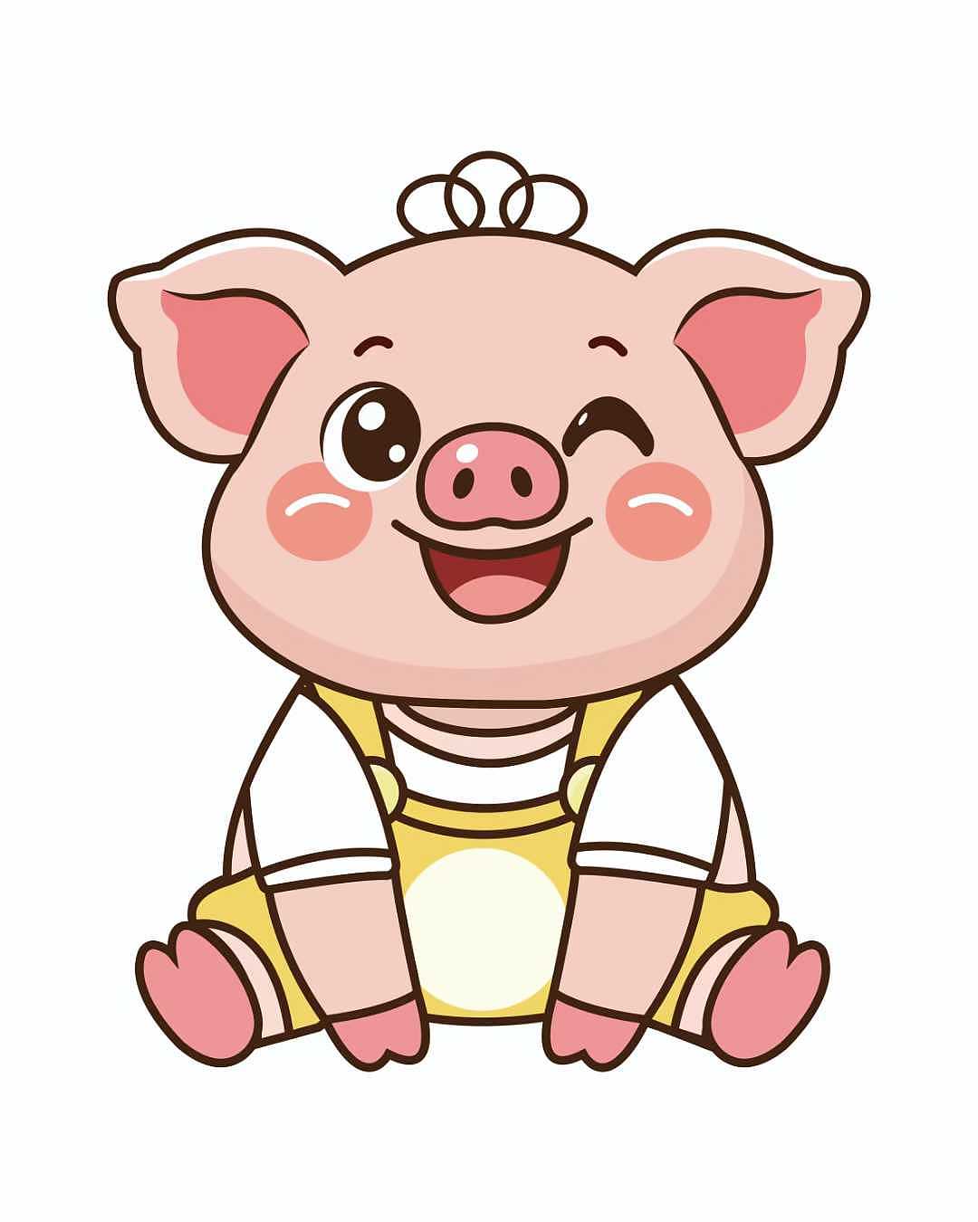 十二生肖插画设计（图ZNDA2NjA2NjQ4） - IP形象 - 站酷设计师O小白白O原创素材 - 站酷ZCOOL