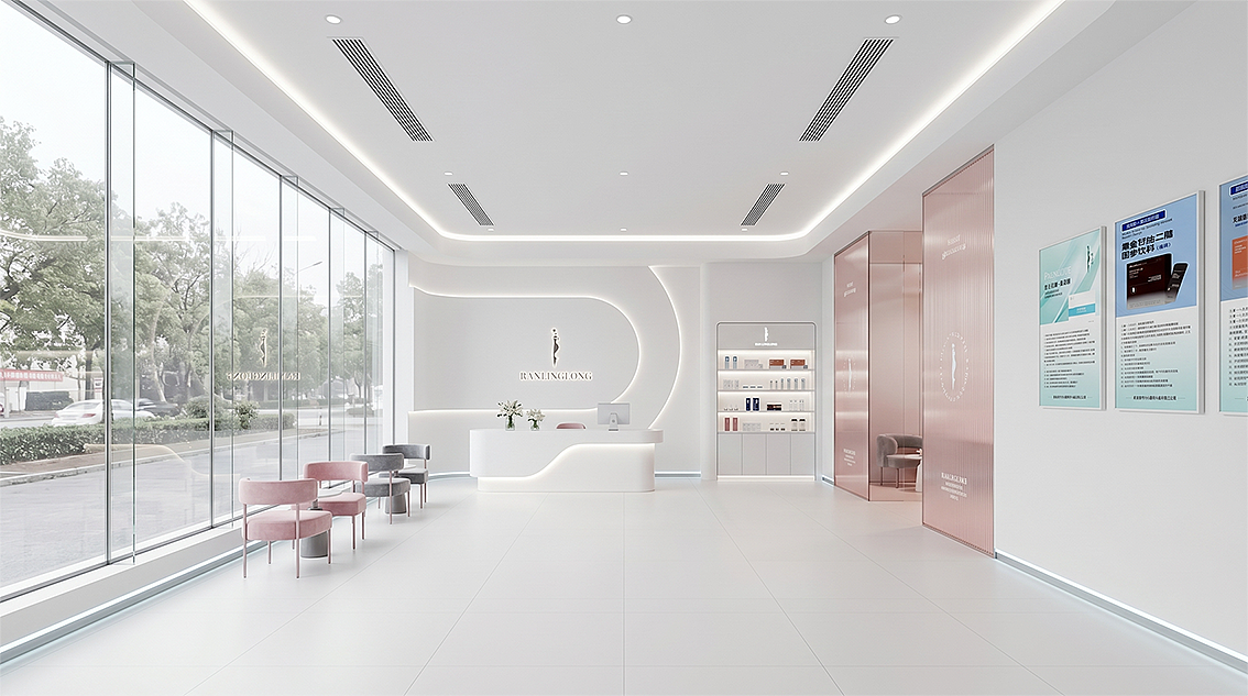 橘鹿原创丨南京燃·玲珑女性塑形品牌门店全案设计（图ZNDA2NjA3NTU2） - 品牌 - 站酷设计师橘鹿品牌设计原创素材 - 站酷ZCOOL