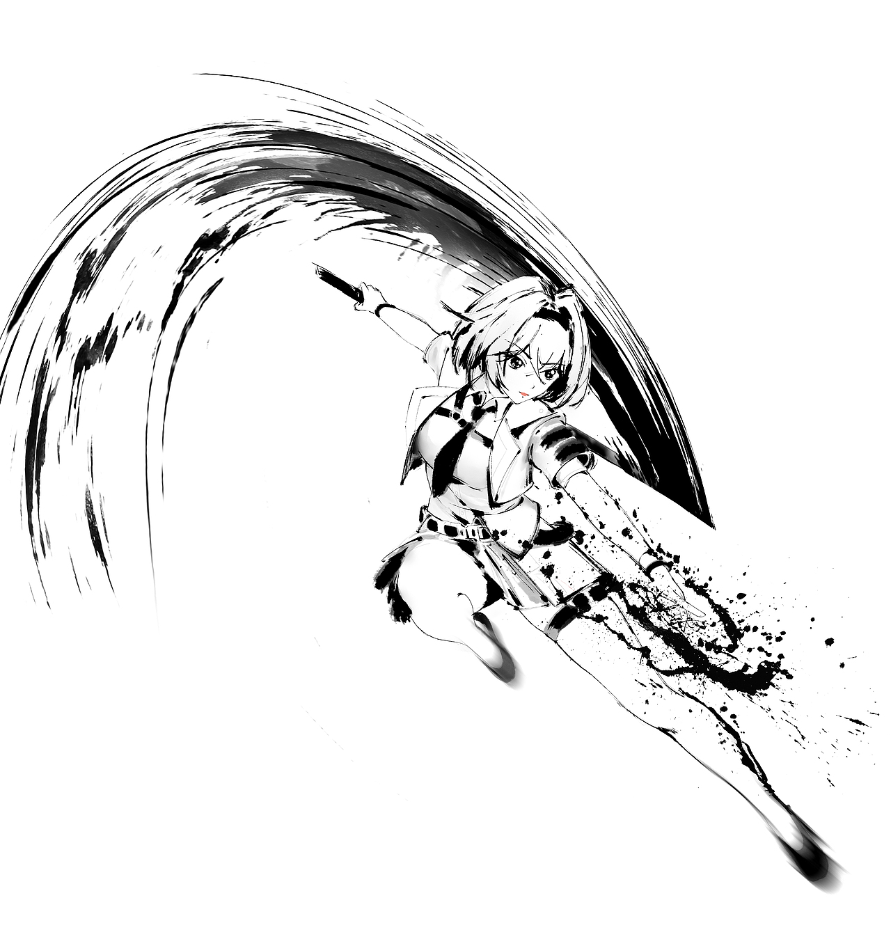 异环水墨风（图ZNDA2NjE4Mjky） - 创作习作 - 站酷设计师小艺侠原创素材 - 站酷ZCOOL