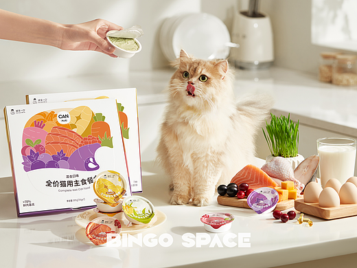 产品摄影｜猫咪主食罐头｜诚实一口