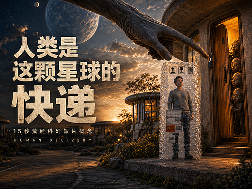 《离谱星球》｜人类是这颗星球的快递