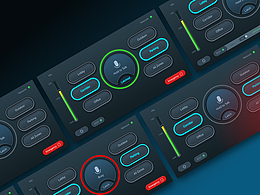 网络音频寻呼站 UI 设计