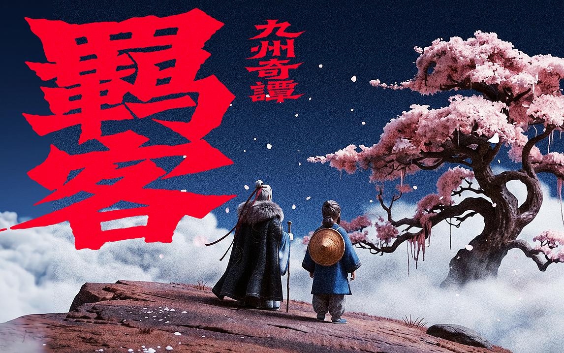 AI原创短片-九州奇谭第二回-羁客（图ZNDA2NjQ4MDgw） - AI作品 - 站酷设计师灰昼原创素材 - 站酷ZCOOL