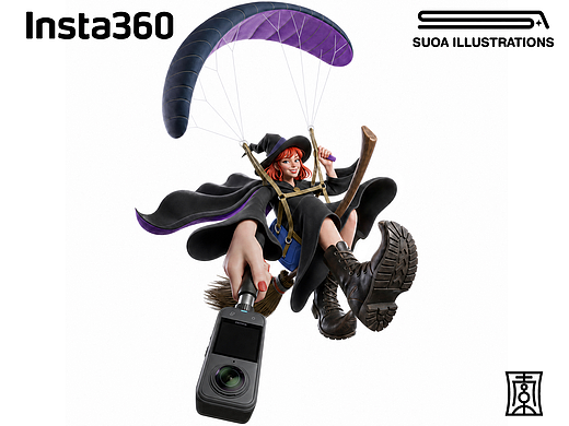 Insta360｜Think Bold·女巫飞行指南🧙‍♀️☁️