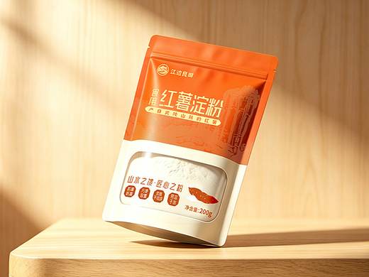现代极简国潮山水田园清新质感食品包装设计