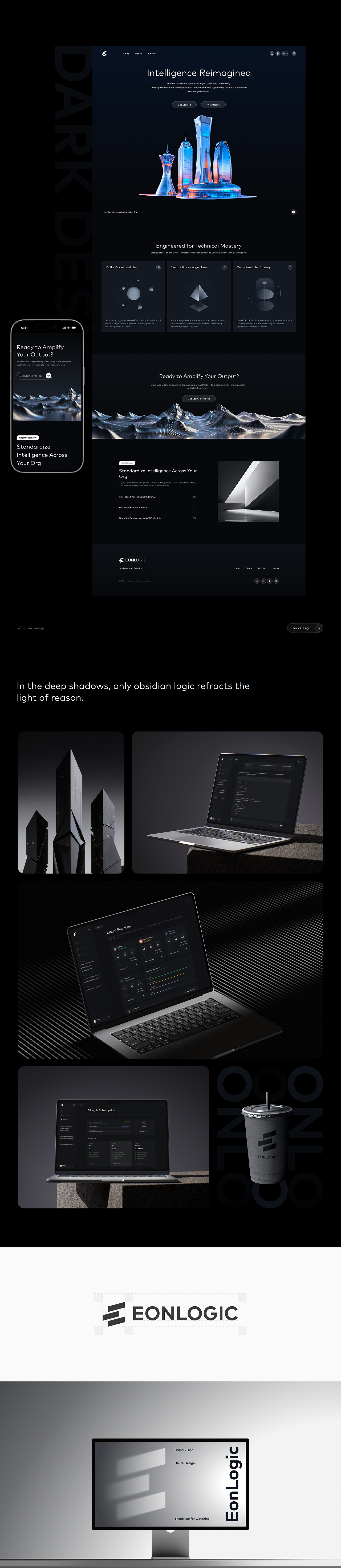 EonLogic.AI（图ZNDA2NjU5NTEy） - 企业官网 - 站酷设计师南翊丶原创素材 - 站酷ZCOOL