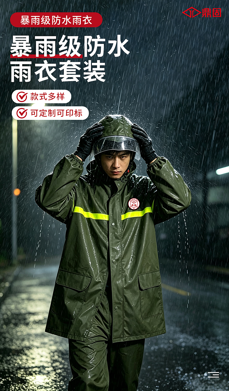 防暴雨雨衣 | 拼多多详情（图ZNDA2NjYwMjEy） - 电商 - 站酷设计师大倩倩设计工作室原创素材 - 站酷ZCOOL
