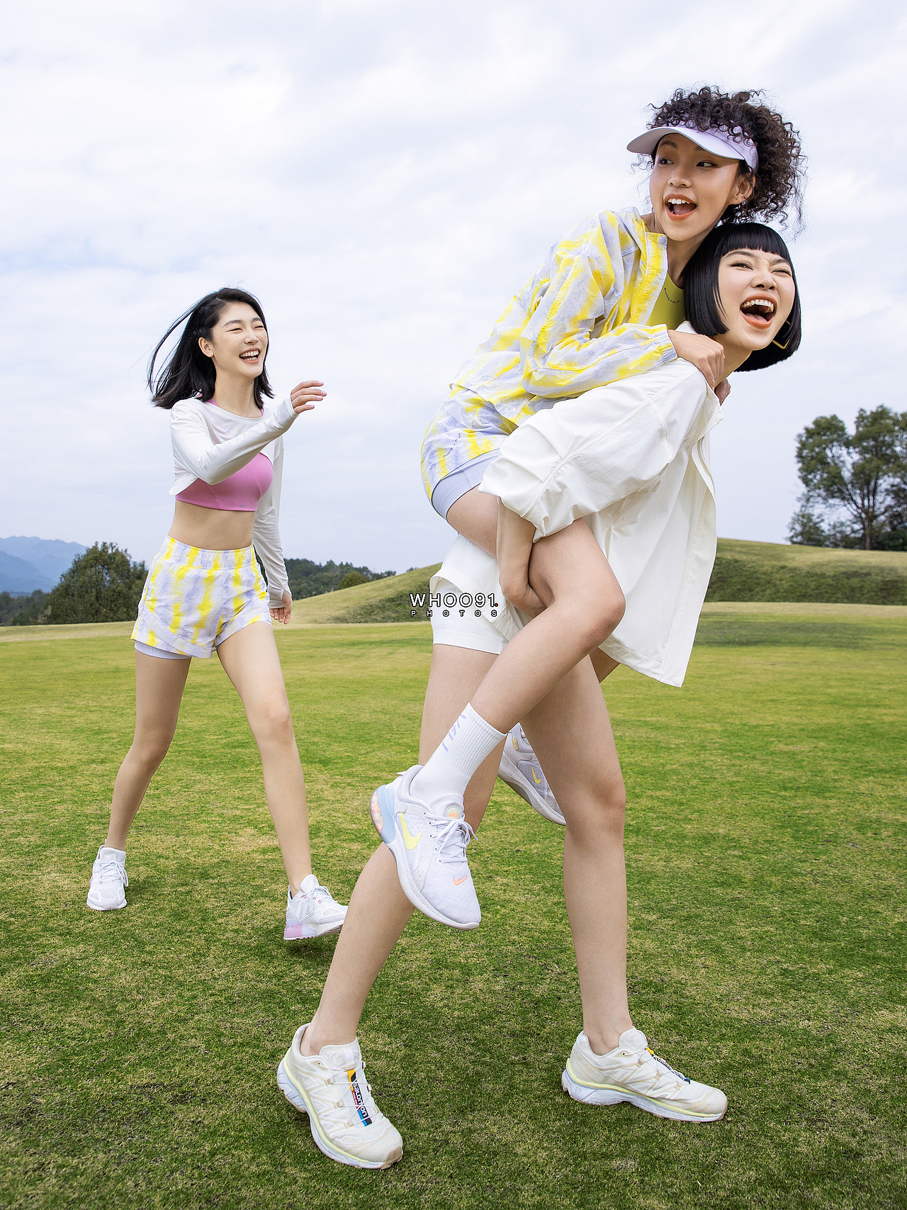 运动品牌拍摄丨凉感系列户外多人形象片（图ZNDA2NjYzNjM2） - 人像摄影 - 站酷设计师摄影师Whoo91原创素材 - 站酷ZCOOL