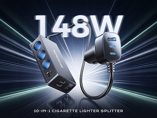 SUPERONE-亚马逊 10-IN-1车载多设备充电器