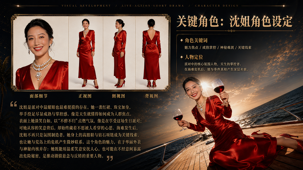 《荒岛》真人漫剧整体方案展示（图ZNDA2NjY3ODQw） - AI作品 - 站酷设计师前进视觉原创素材 - 站酷ZCOOL