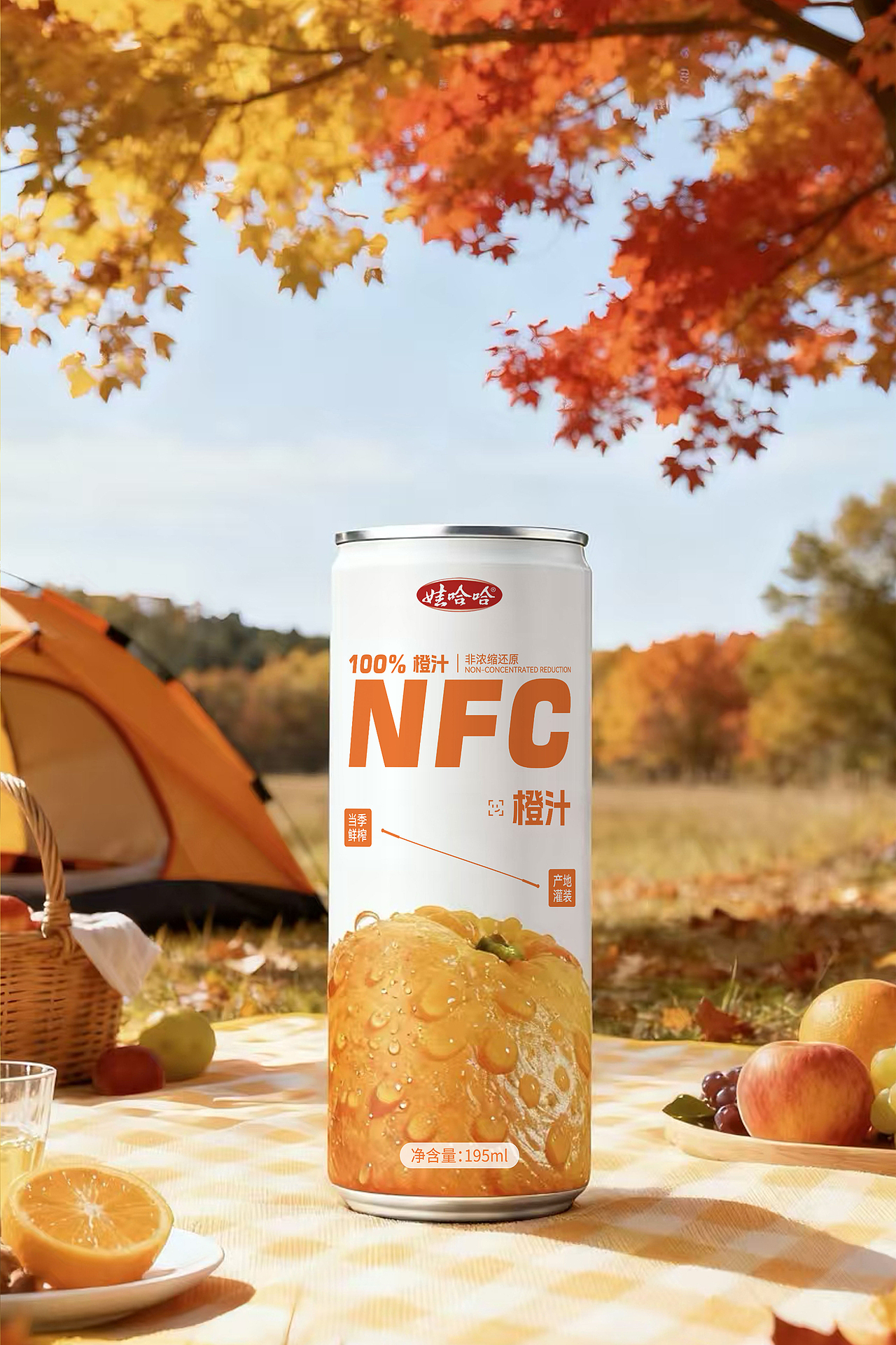 娃哈哈 NFC 果汁系列｜用色彩，还原每一口鲜果本味（图ZNDA2NjY5MDc2） - 包装 - 站酷设计师投以木瓜品牌设计原创素材 - 站酷ZCOOL