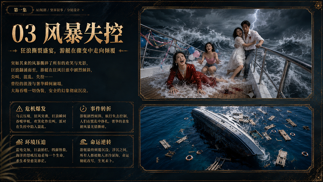 《荒岛》真人漫剧整体方案展示（图ZNDA2NjcyMzg0） - AI作品 - 站酷设计师前进视觉原创素材 - 站酷ZCOOL