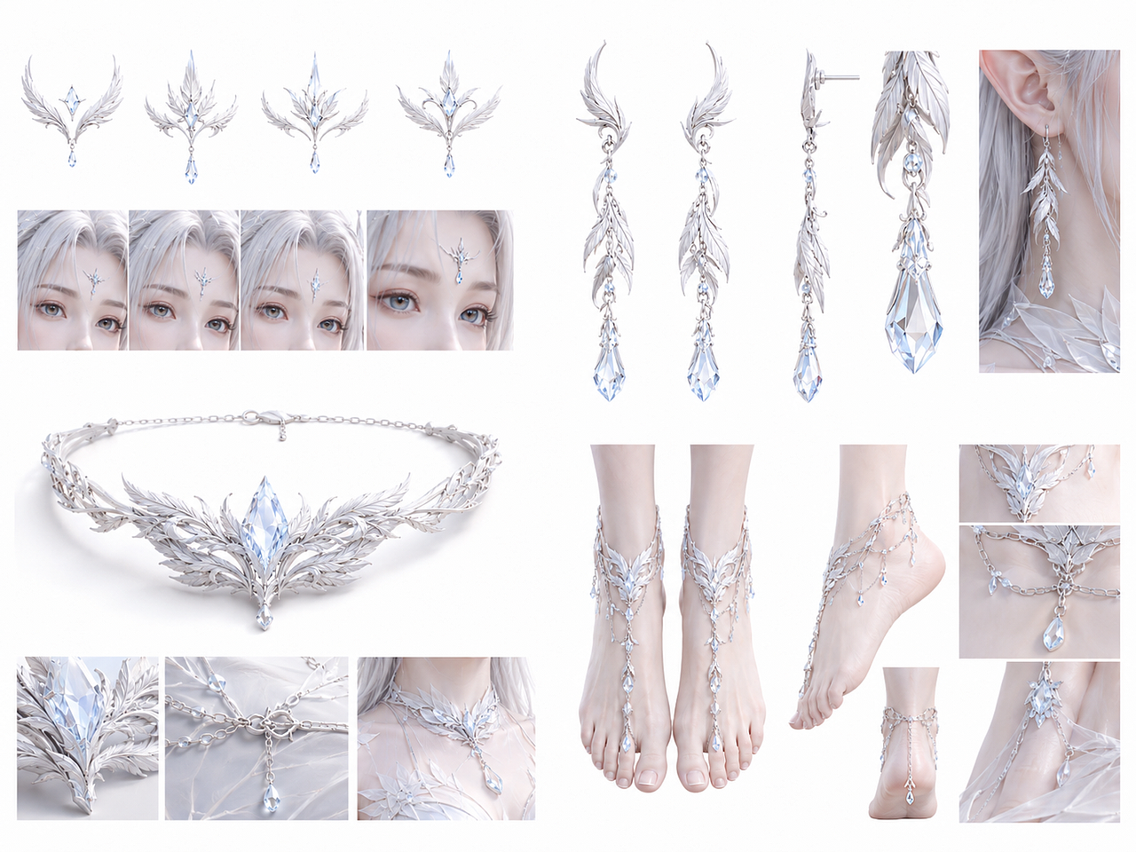《白翎》AI动画全流程展示(图ZNDA2Njg5Mjky) - AI作品 - 站酷设计师黑白颜料盒原创素材 - 站酷ZCOOL