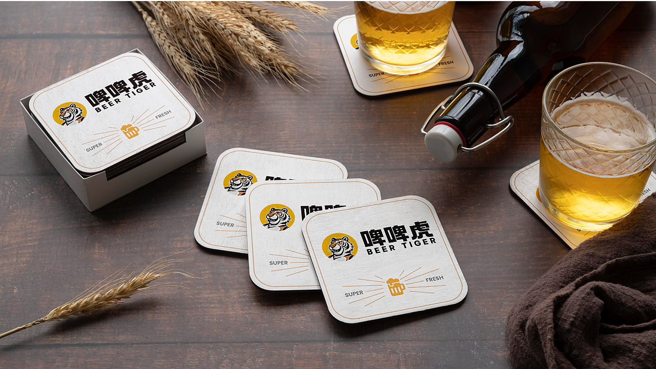 高泡啤酒包装设计丨啤酒包装丨卡通设计丨瓶装啤酒包装（图ZNDA2NjkzMDI4） - 包装 - 站酷设计师策略包装研究所原创素材 - 站酷ZCOOL