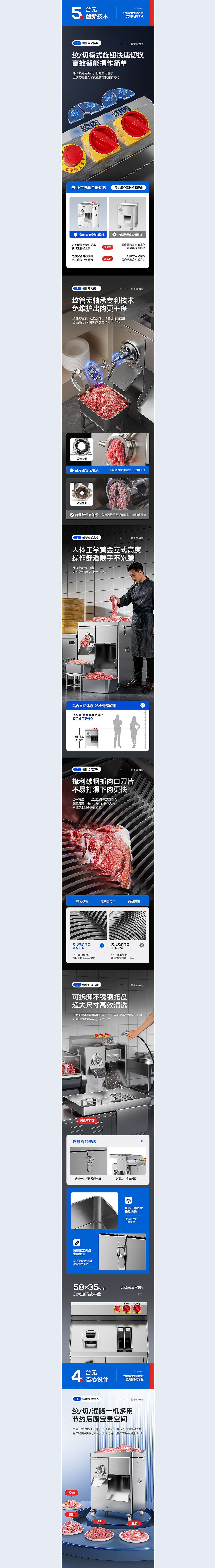 X3 台元立式绞肉机 商用大型电器 不锈钢机械 切肉机（图ZNDA2Njk4MzA0） - 电商 - 站酷设计师魔创视觉_Moture原创素材 - 站酷ZCOOL